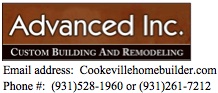 Advanced, Inc. Custom Building and Remodeling.